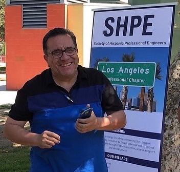 John Santos at SHPE event